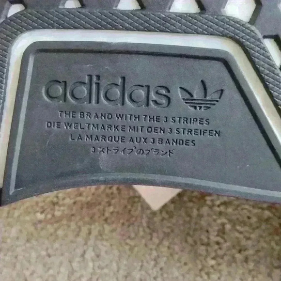 adidas Pharrell X NMD Human Race Animal Print Pulse Amber HP3221 Men's size 11 - Picture 8 of 8